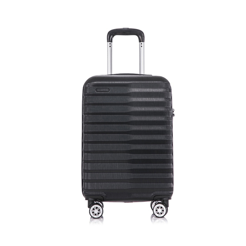 SwissTech Odyssey 43L/56cm Carry On Luggage - Black