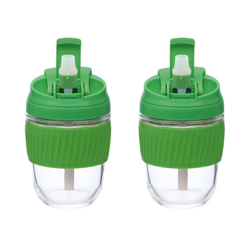 2PK Kuvings Small Reusable Travel Cup Mug - 360ml - Green