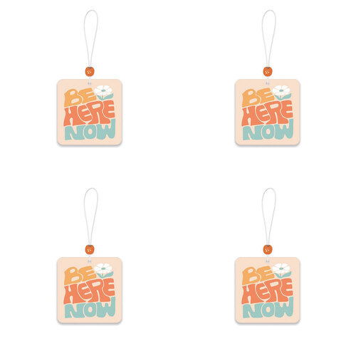 4x 2pc Studio Oh Hanging Car Air Freshener - Be Here Now