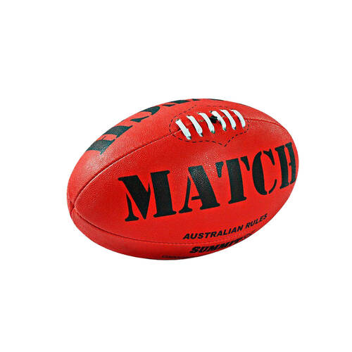 Summit Global Classic Aussie Rules Football Size 3 - Red