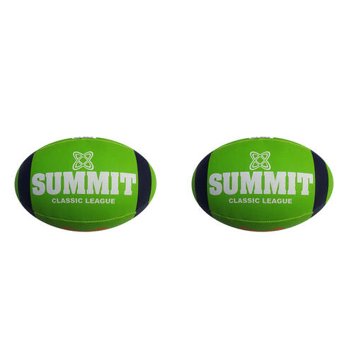 2PK Summit Global Retro Mini League Lime/Navy Size 3