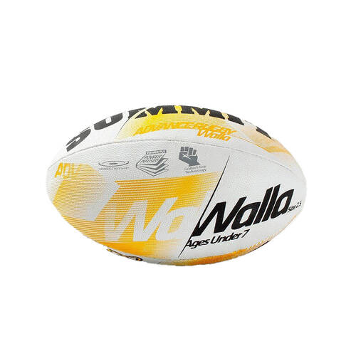 Summit Global Advance Rugby Union Ball Walla Size 2.5 - White