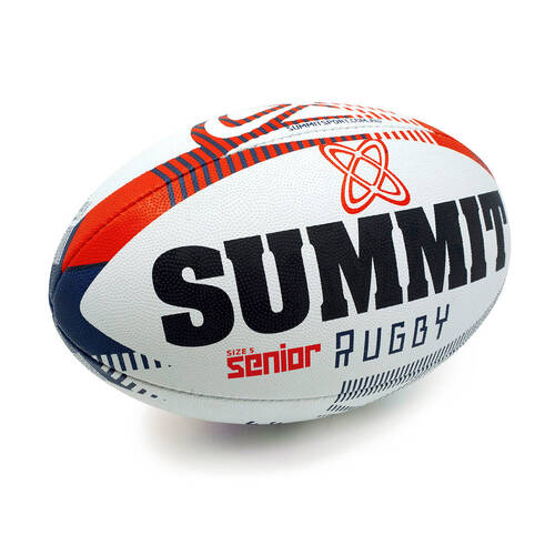 Summit Global Advance Rugby Union Ball 3.0 Size 5 - Red