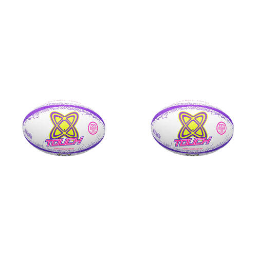 2PK Summit Global Classic Touch Rugby Ball Size 5 - Purple