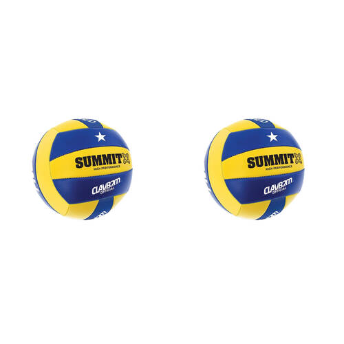 2PK Summit Global Classic Soft Touch Volleyball Size 5 - Yellow