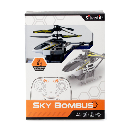 Silverlit Sky Bombus Helicopter Aircraft Kids Toy 10y+