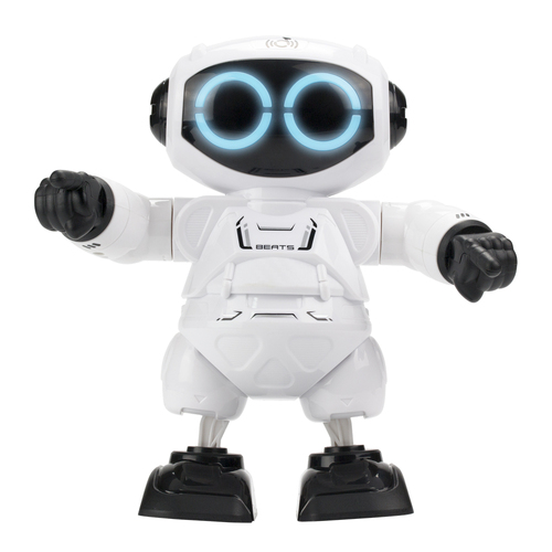 Silverlit Robo Beats Dancing Robot Kids Toy White 3y+ 