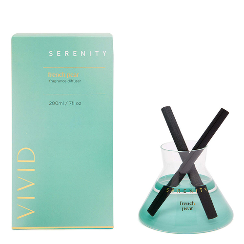 Serenity Vivid 200ml Reed Diffuser Fragrance - French Pear