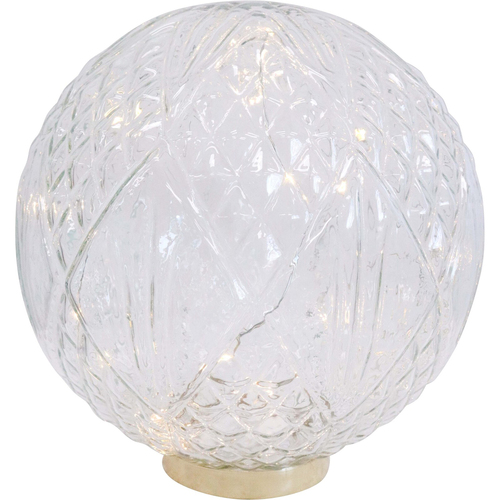 LVD 25x28cm LED Glass Classic/Vintage Ball Home Decor XL