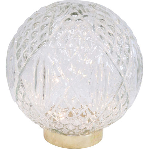 LVD 20x22cm LED Glass Classic/Vintage Ball Home Decor Medium