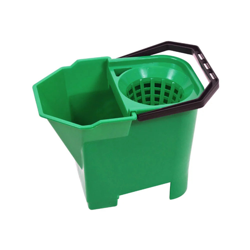 SYR Plastic Bulldog Bucket Floor Cleaning Water Container - Green