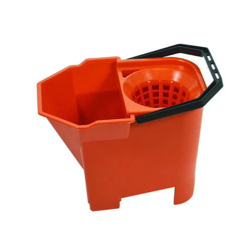 SYR Plastic Bulldog Bucket Floor Cleaning Water Container - Red