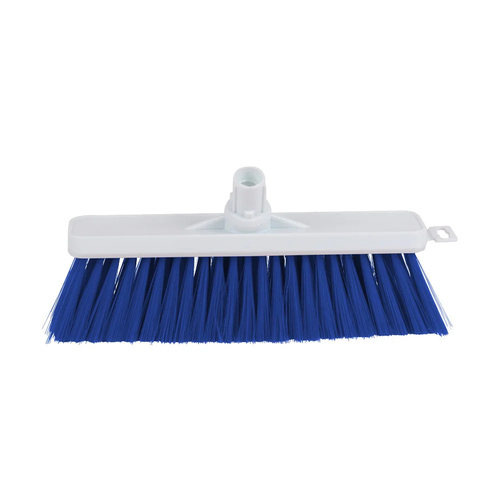 SYR Soft Push Nylon Bristles Broom 30cm Head - Blue