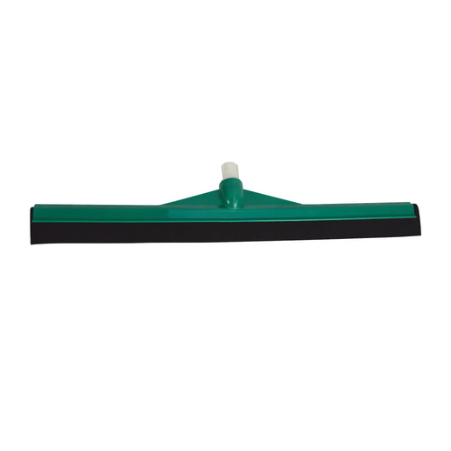 SYR Plastic Floor Squeegee Rubber 45cm Head - Green