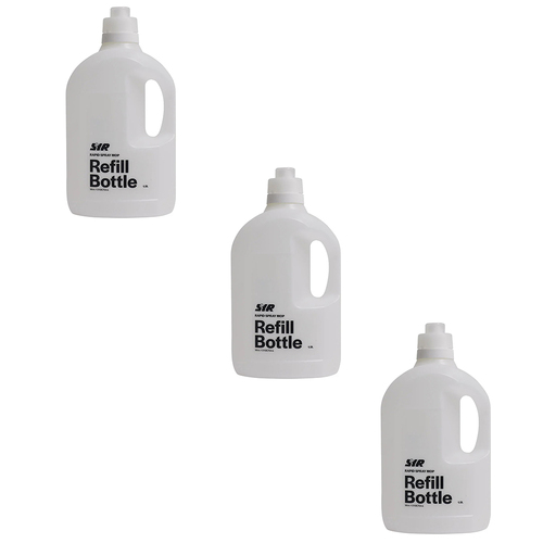 3PK SYR Rapid Fill Reusable Cleaning Fluid Bottle 1.5L