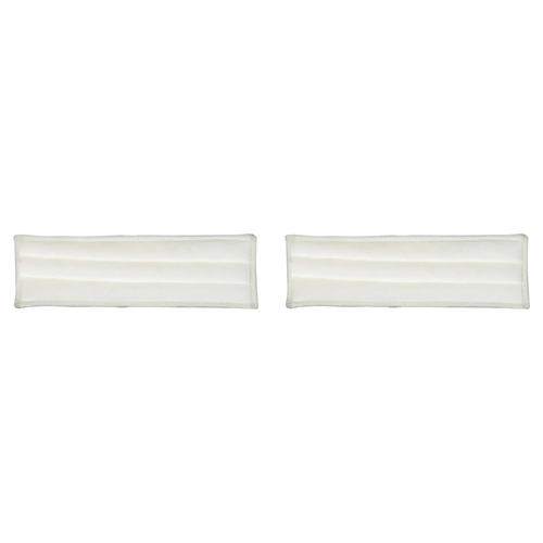 2PK SYR Microfibre Pad Refill Home Surface Cleaner - White