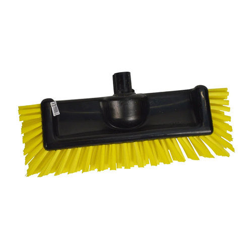 SYR Scrator Floor Brush Head w/ Side Bristles 29.5cm - Yellow