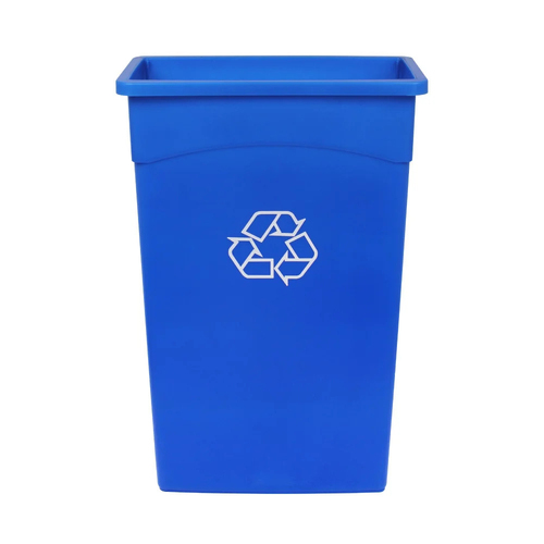 SYR 90L Wall Hugger Bin Space Efficient Multipurpose Bin - Blue