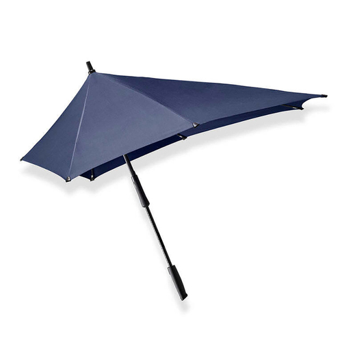 Senz 110cm XXL Stick Storm Umbrella Sun Shade Midnight Blue