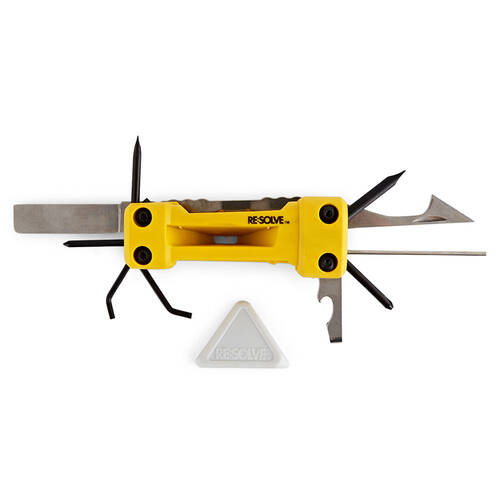 11pc Resolve Prep & Paint Multi-Tool Set - Yellow