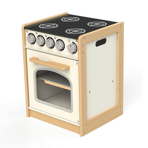 Tidlo Education 54cm Wooden Cooker Kids Pretend Play 3y+