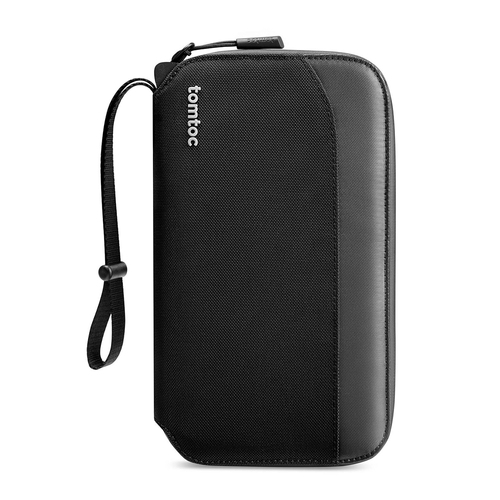 Tomtoc Navigator Passport Bag Travel Wallet Small - Black