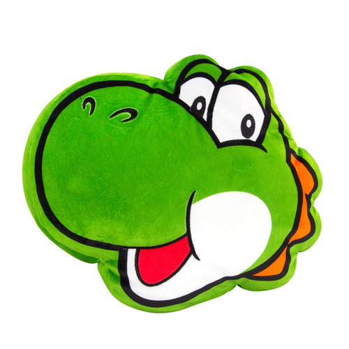 Mocchi Mocchi Mega Nintendo Yoshi Head Plush Soft Toy 3Y+