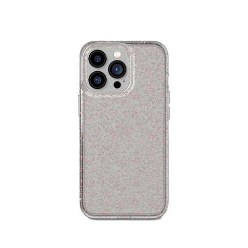 Tech21 Evo Sparkle Phone Case For Apple iPhone 13 Pro - Rose Gold