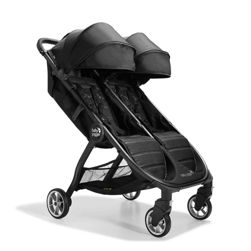 Baby Jogger City Tour 2 Double Pitch Baby Stroller/Pram - Black