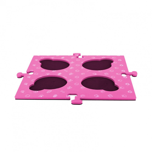 2PK Tech4Pets Mat For Talking Buttons & Floor - Pink