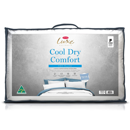 Tontine Luxe Cool Dry Comfort Pillow Firm High Profile