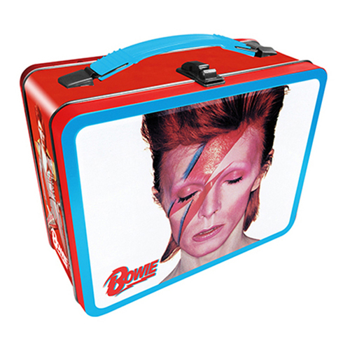 Aquarius David Bowie Aladdin Sane Fun Tin Box w/ Carry Handle