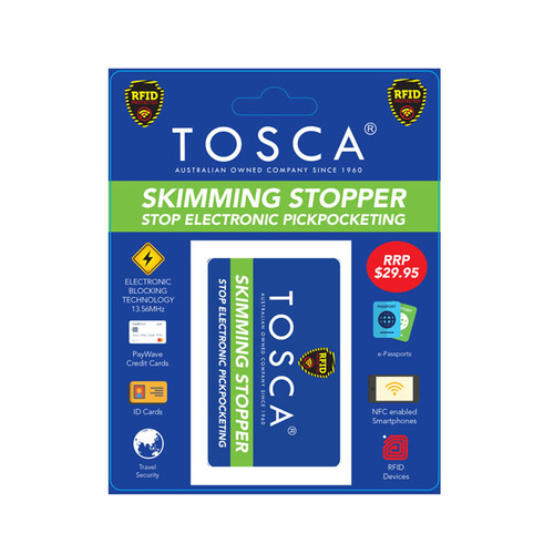 Tosca RFID Blocking Skimming Stopper Electronic Card