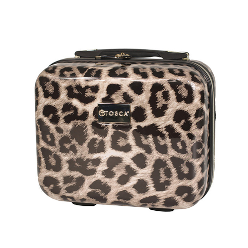 Tosca Leopard Beauty/Cosmetic Makeup Storage Case