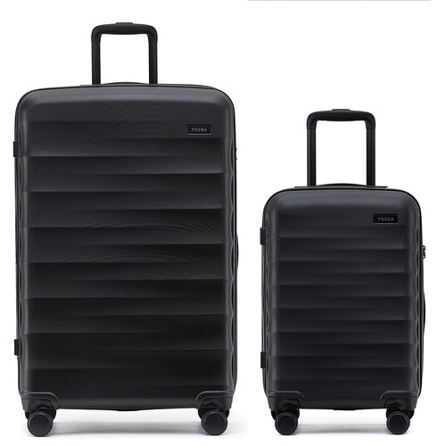 Tosca Interstellar 2.0 Hard Shell 20" & 30" Suitcase Luggage Set - Black