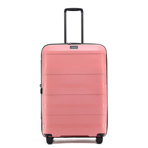 Tosca Comet PP 29" Checked Trolley Travel Suitcase Luggage - Coral