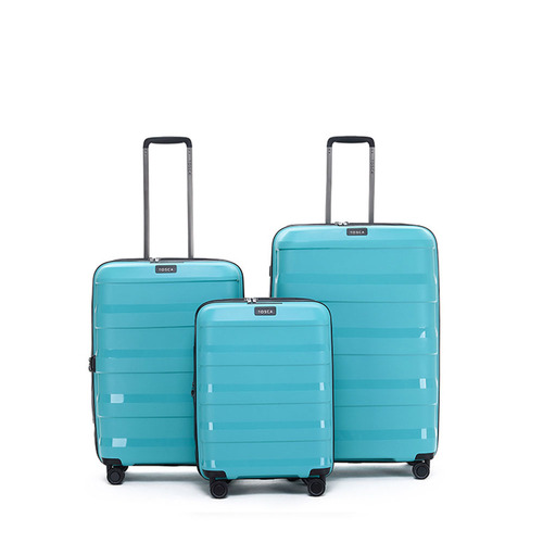 3pc Tosca Comet Wheeled Suitcase Luggage Set - Teal