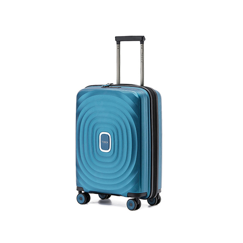 Tosca Eclipse 20" Cabin Trolley Travel Suitcase Luggage - Blue