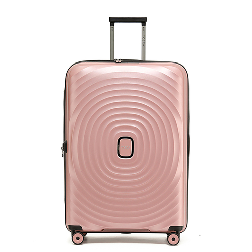 Tosca Eclipse 29" Checked Trolley Travel Suitcase Luggage - Rose Gold