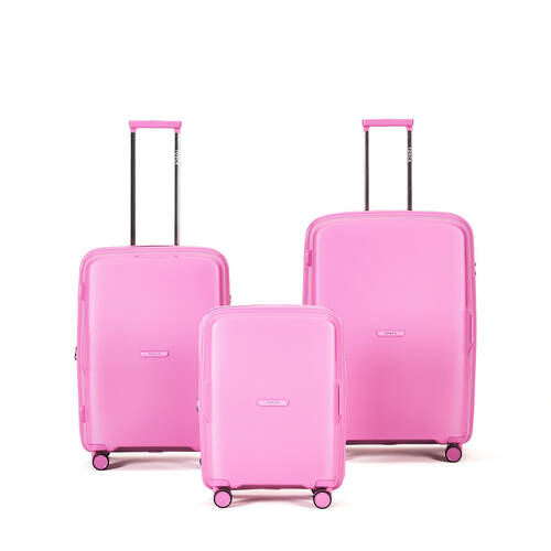 3pc Tosca Bel-Air Travel Luggage Suitcase Set - Pink