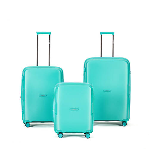 3pc Tosca Bel-Air Travel Luggage Suitcase Set - Teal