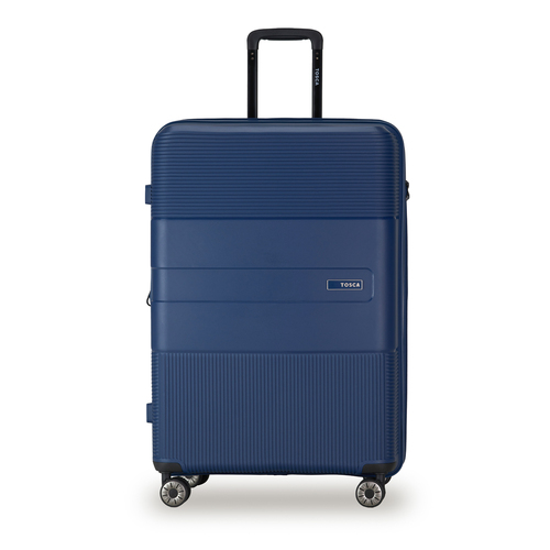 Tosca Orion Travel Suitcase Luggage Large 76x51cm - Navy