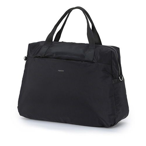 Tosca Shoulder Market/Work Commute Tote Bag - Black