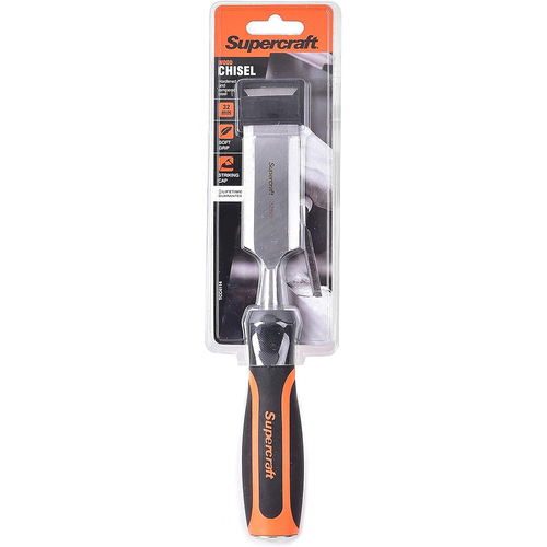 Supercraft Wood Chisel 1.1/4''/32mm Soft Grip w/ Striking Cap