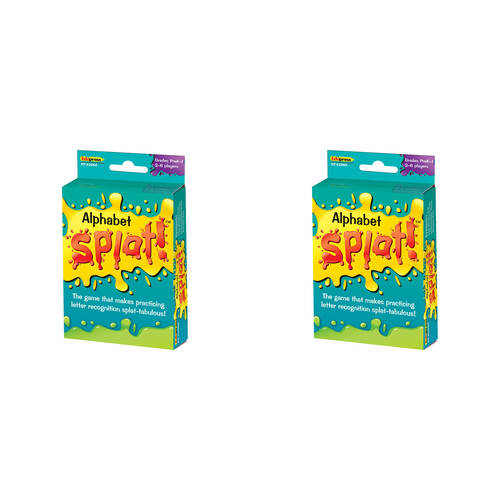 2PK Teacher Created Resources Alphabet Splat Flash Cards Game Set Kids 4y+