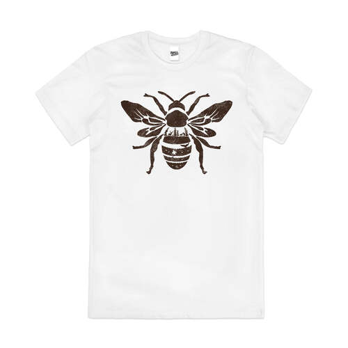 Save the Bees Bee Nature Earth Insect Cotton T-Shirt White Size 2XL