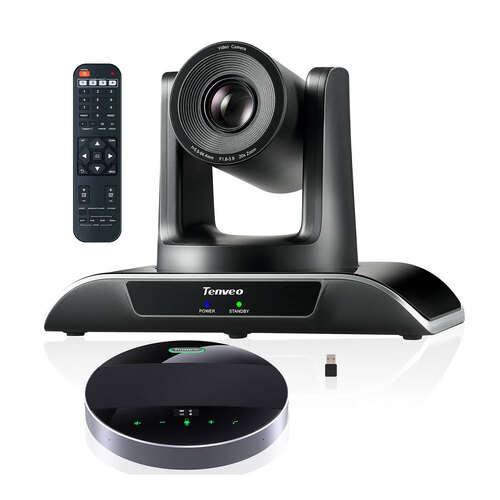 Tenveo 20x Zoom USB PTZ Camera & Bluetooth Speakerphone Conference Solution