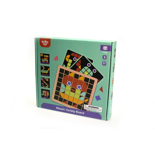 Tooky Toy Mosaic Variety Board Game