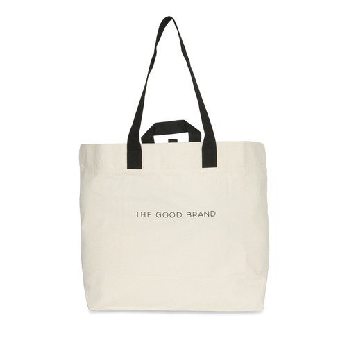 The Good Brand Women's Cotton Leisure Tote Bag 45x65cm - Ecru