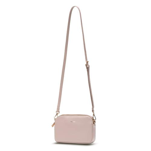 Tosca PU Womens Casual/Formal Crossbody Bag 20x13cm - Apricot